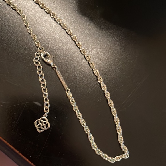 SOLD SOLD Kendra Scott Rayne fringe pink mother of pearl necklace. So stunning. - Picture 3 of 8